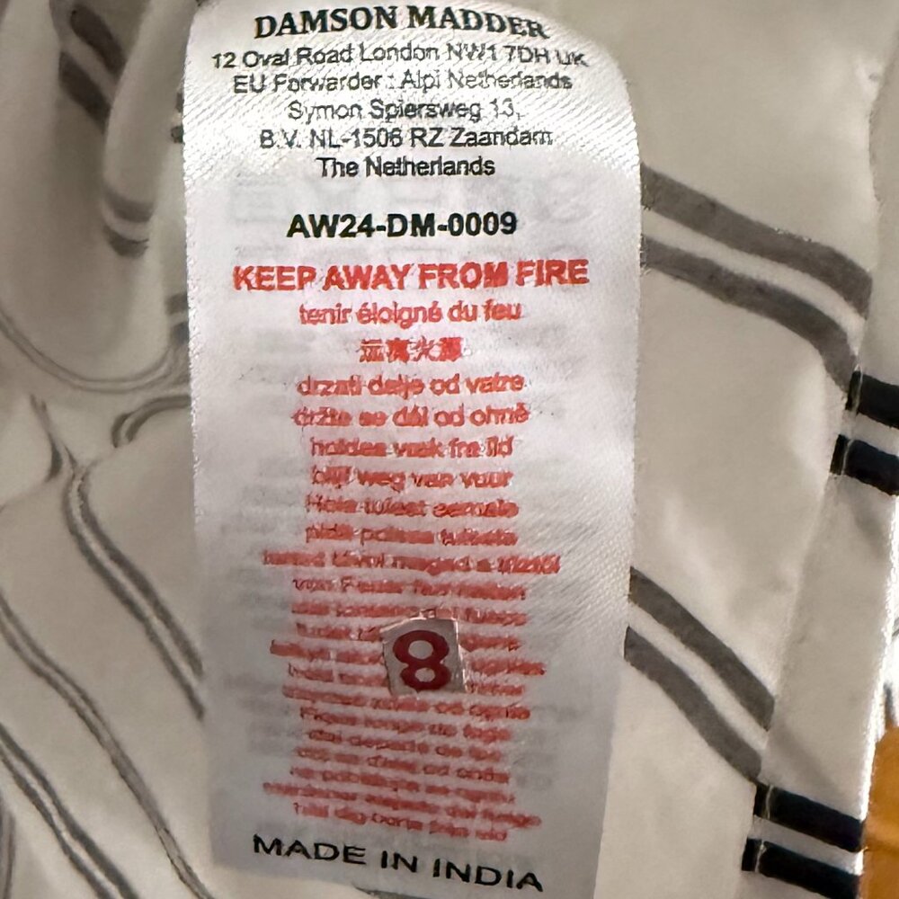 Damson Madder BNWT Kylie Oversized Shirt - Picture 8 of 9